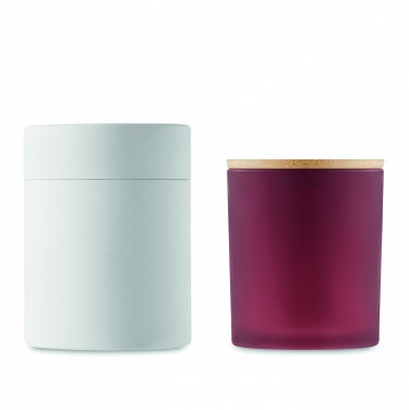 Logotrade promotional product picture of: Plant based wax candle 280 gr